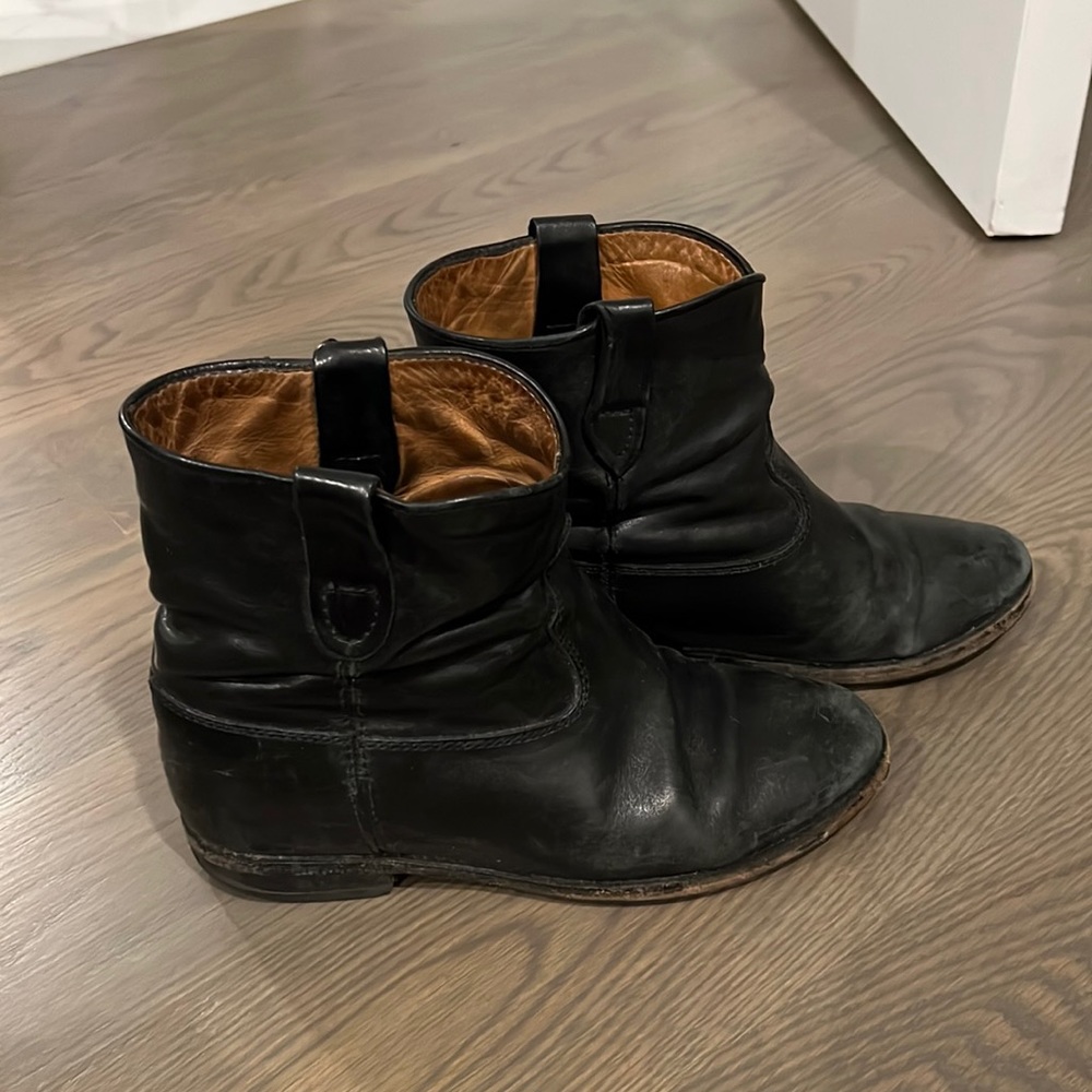 Isabel Marant cluster leather ankle boots